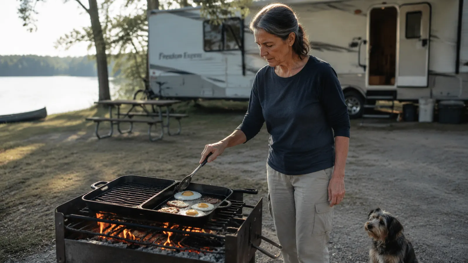 10 Reasons a Cast Iron Griddle Belongs at Camp