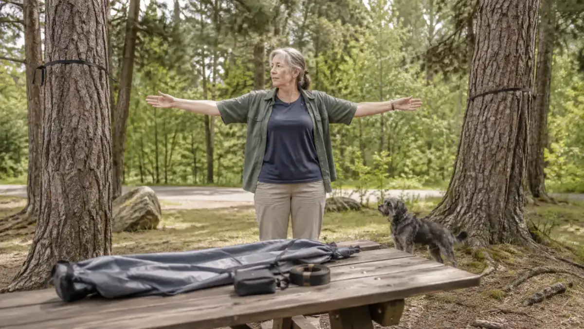 How to Hang a Camping Hammock From Trees the Right Way