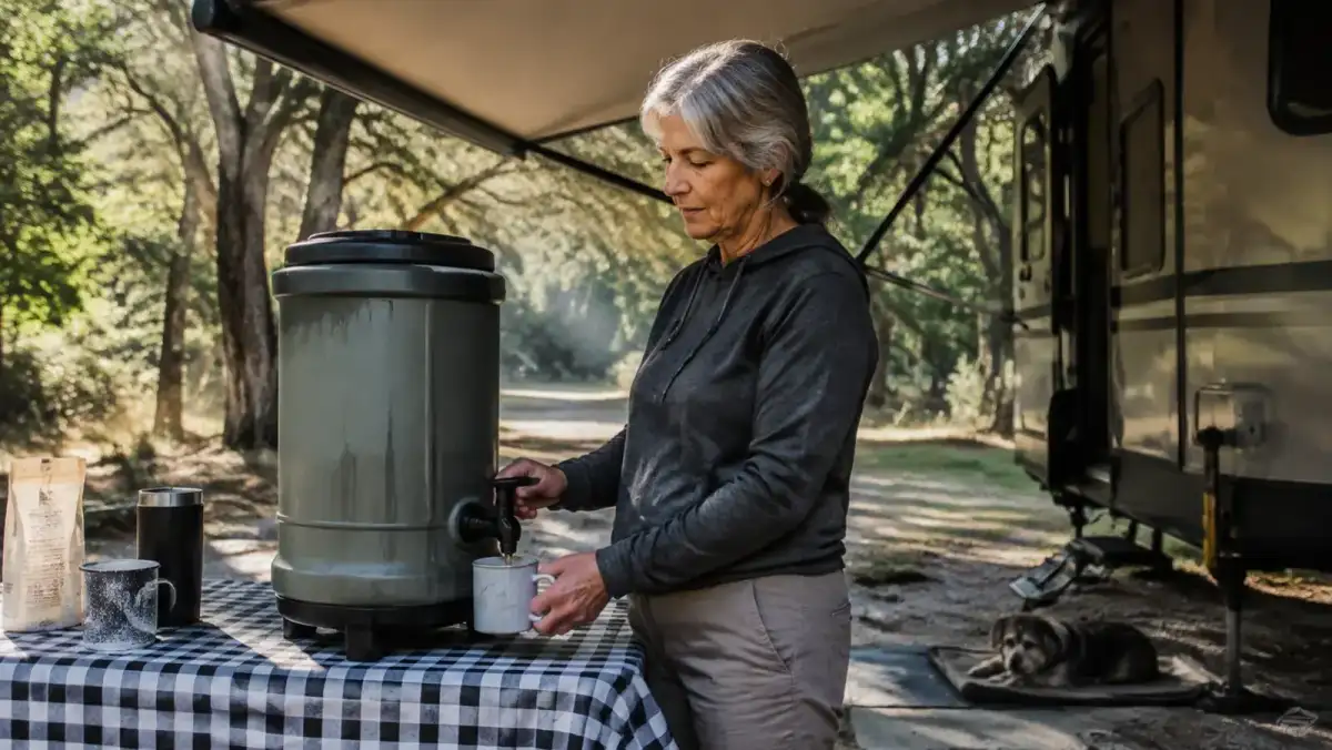 How to Keep Drinking Water Cold at Camp All Day