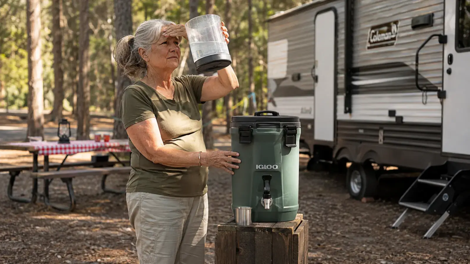 My Honest Igloo Water Dispenser Review After a Full Year on the Road