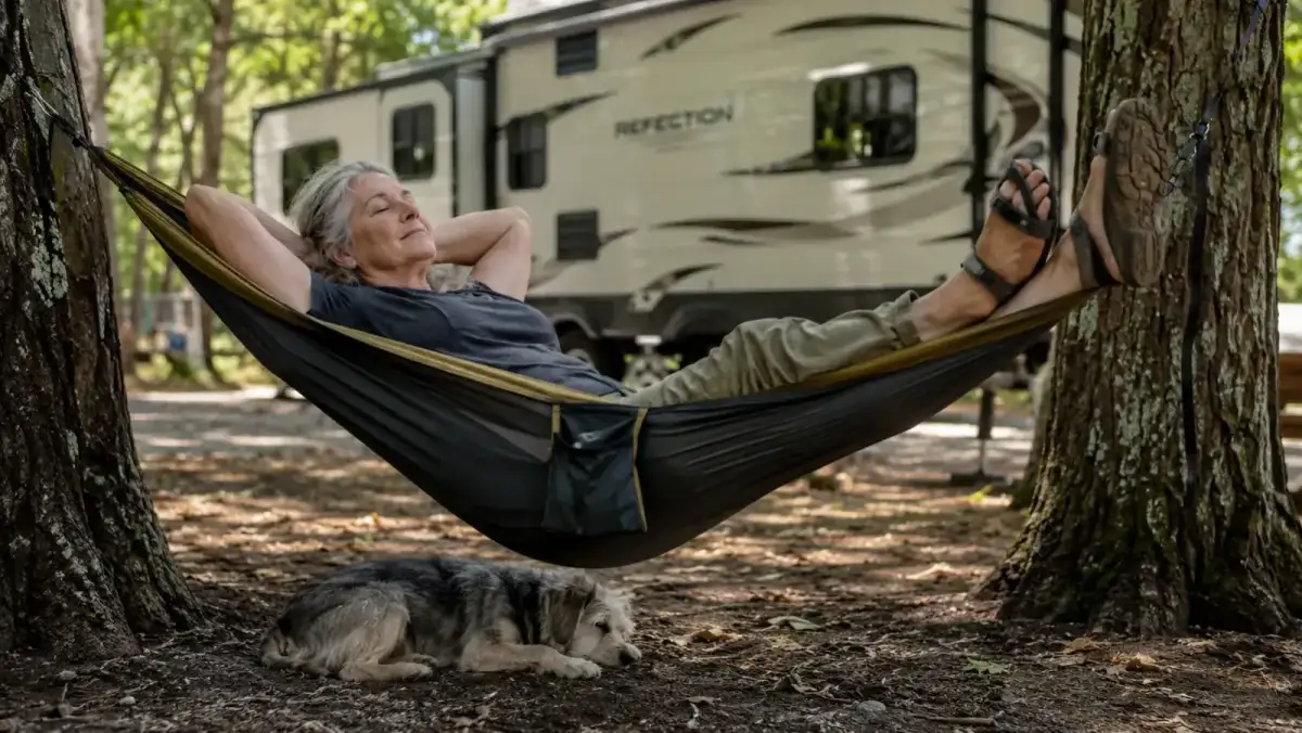 The Hammock That Saved My Back at Camp